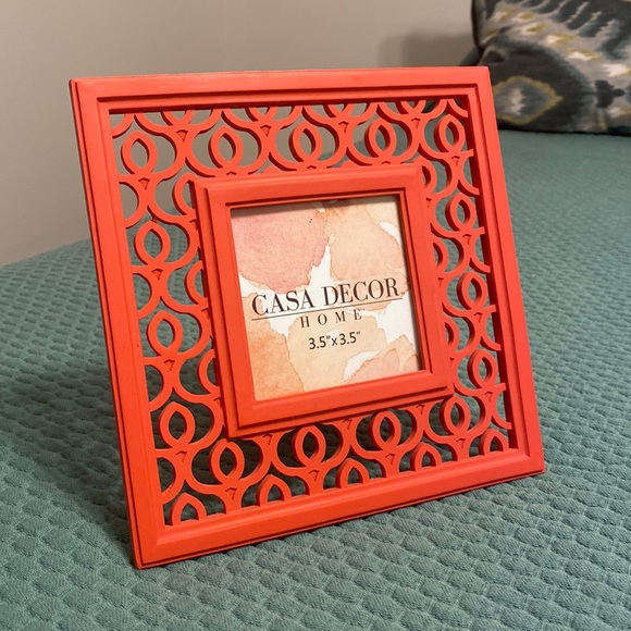 Casa Decor Accents Casa Decor Red Square Picture Frame Poshmark